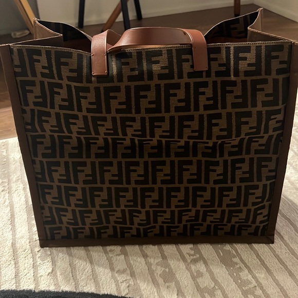 Fendi Zucca  Book tote. Authentic. Brand new. - Picture 4 of 10